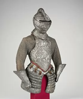 Duke Of Anjou Gallery: Portions of a Ceremonial armour, French, ca. 1575-80. Creator: Unknown