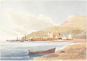 Watercolor And Graphite Collection: Portland Castle, Dorset, 1833 / 1839. Creator: James Bulwer