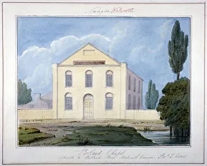 Yates Prints: Portland Chapel, Walworth Common, Southwark, London, 1826. Artist: G Yates