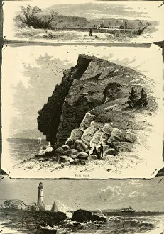 Frederick William Prints: Portland Harbor, and Islands, 1874. Creator: Frederick William Quartley