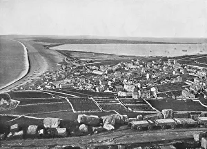 Round The Coast Prints: Portland - Panoramic View, 1895