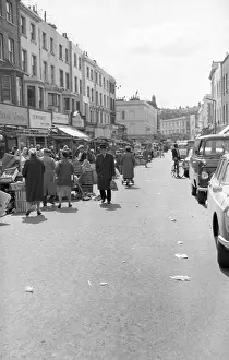 Market Prints: Portobello Market, London, c1955. Creator: Arthur Charles Kirby Ware