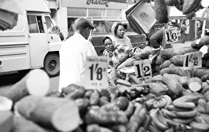 Market Prints: Portobello Market, London, c1955. Creator: Arthur Charles Kirby Ware