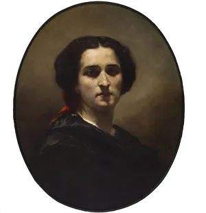 A Portrait, 1852. Creator: Charles Louis Lucien Muller