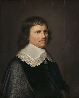 Jacob Willemsz Prints: Portrait of a 27-Year-Old Man, 1643. Creator: Jacob Willemsz. Delff the Younger