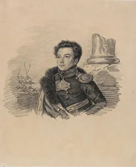 State Tretyakov Gallery Prints: Portrait of A. P. Butovsky, Between 1817 and 1826