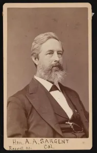 Portrait of Aaron Augustus Sargent (1827-1887), Before 1881