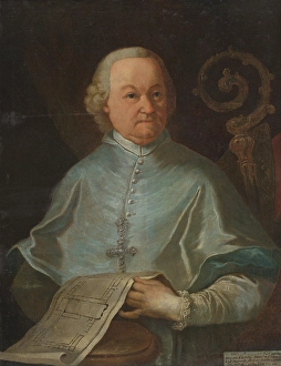 Andrei Prints: Portrait of Abbot Andrej Sauberer