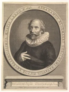 Abraham Bloemaert Gallery: Portrait of Abraham Bloemaert, 17th century. Creator: Nicolas Visscher