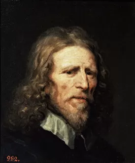 Roussel Collection: Portrait of Abraham van der Doort, before 1640