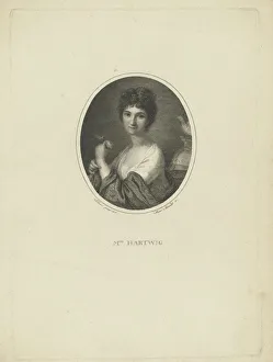 Schmidt Prints: Portrait of the actress Friederike Wilhelmine Hartwig (1777-1849)