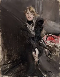 Belle Epoque Gallery: Portrait of the actress Jeanne Renouard