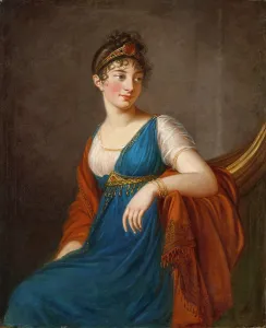 Womens Art Prints: Portrait of the actress Mademoiselle Georges (1787-1867)