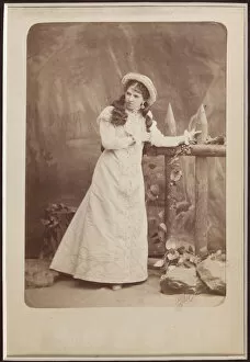 Bergamasco Collection: Portrait of the actress Maria Gavrilovna Savina (1854-1915), Early 1880s