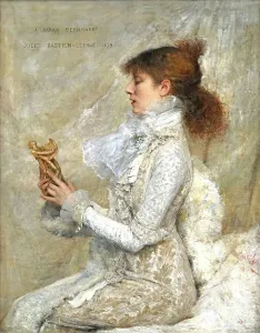 Bernhardt Prints: Portrait of the actress Sarah Bernhardt (1844-1923)