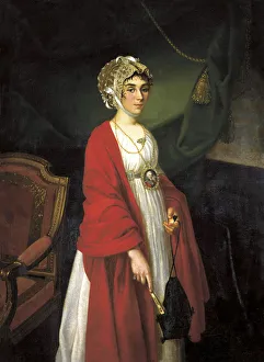 Portrait of the Actress and Singer, Countess Praskovya Sheremetyeva, (Zhemchugova) (1768-1803), 18