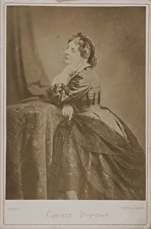 Andre Adolphe Eugene 1819 1889 Prints: Portrait of the actress and singer Virginie Déjazet (1798-1875)