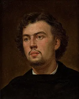 Friar Prints: Portrait of Adam Chmielowski, 1865. Creator: Cyprian Dylczynski