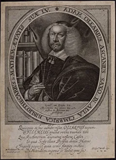 Portrait of Adam Olearius (1603-1671). Creator: Somer (Sommer)