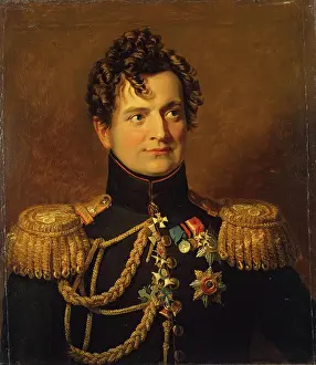 Braid Prints: Portrait of Adam P. Ozharovsky (1776-1855)