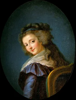 Portrait of Adelaide de la Briche (1755-1844), 1790. Creator: Vigee Le Brun