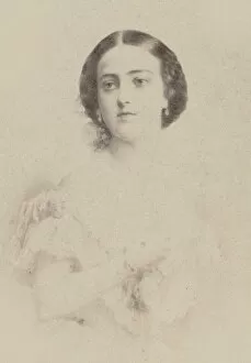 Adelina Patti Gallery: Portrait of Adelina Patti (1843-1919), 1865