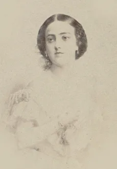 Adelina Patti Gallery: Portrait of Adelina Patti (1843-1919), 1865