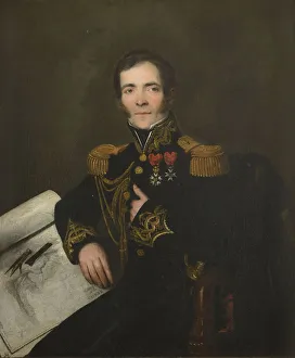 Portrait of the Admiral Anne Chretien Louis de Hell (1783-1864), c. 1832