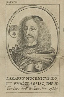 Portrait of Admiral Lazzaro Mocenigo (1624-1657), ca 1720. Creator: Anonymous