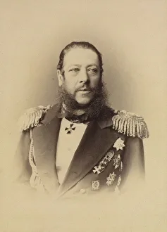 Portrait of Admiral Nikolay Karlovich Krabbe (1814-1876), 1873