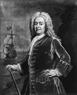 Norris Prints: Portrait of Admiral Sir John Norris (1670-1749)