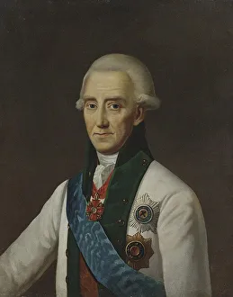 Portrait of Admiral Vasily Chichagov (1726-1809). Creator: Anonymous
