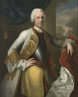 Balthasar 1685 1749 Collection: Portrait of Adolph Frederick (1710-1771), King of Sweden