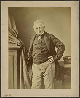 Disderi Gallery: Portrait of Adolphe Thiers (1797-1877), ca 1860. Creator: Disdéri