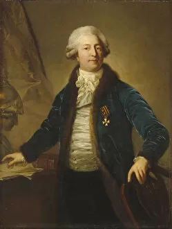 Anton 1736 1813 Gallery: Portrait of Adrian Ivanovich Divov (1749-1814), 1790s. Artist: Graff, Anton (1736-1813)