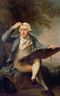 Anton 1736 1813 Gallery: Portrait of Adrian Zingg (1734-1816), 1797-1799