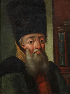 Portrait of Afanasy Lavrentievich Ordin-Nashchokin (1605-1680), Early 19th cen Portrait of Afanasy Lavrentievich Ordin-Nashchokin (1605-1680), Early 19th cen