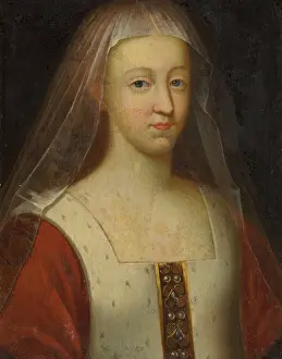 Portrait of Agnes Sorel (1422-1450), Early 17th cen.. Creator: Anonymous