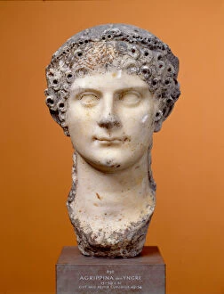 Ny Carlsberg Glyptotek Gallery: Portrait of Agrippina the Younger (Agrippina Minor)