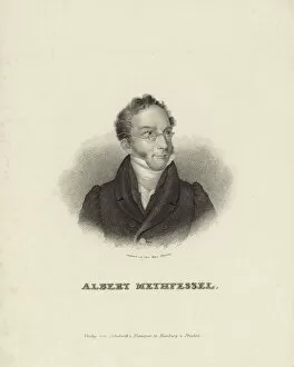 Mayer Gallery: Portrait of Albert Methfessel (1785-1869), c. 1830