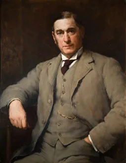 Ouless Walter William Prints: Portrait of Alderman Charles Gabriel Beale, 1901. Creator: Walter William Ouless