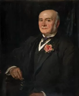Alderman Collection: Portrait Of Alderman Edward Lawley Parker, 1905. Creator: James Jebusa Shannon