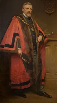 Chain Of Office Gallery: Portrait of Alderman John Townsend, 1902. Creator: Alfred Priest