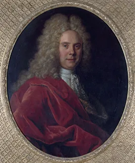 Alderman Prints: Portrait of an alderman, member of the Chauvin family, c1700. Creator: Unknown