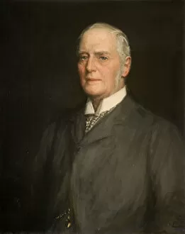 Manufacturer Gallery: Portrait of Alderman The Rt Hon William Kenrick, 1907. Creator: Sir John Lavery