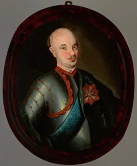 Starost Prints: Portrait of Aleksander Pociej (d. 1770), Voivode of Trakai, c1770. Creator: Unknown