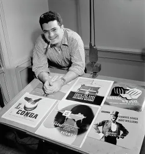 Portrait of Alex Steinweiss, New York, N.Y.(?), ca. Apr. 1947. Creator: William Paul Gottlieb