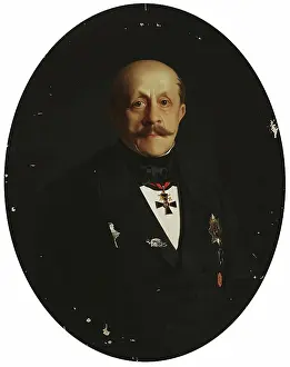 Alexander Prints: Portrait of Alexander Chertkov, c1857. Creator: Sergey Zaryenko