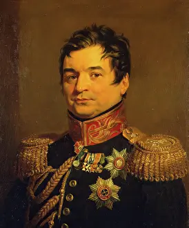 Alexander Prints: Portrait of Alexander D. Balashov (1770-1837), 1822. Creator: George Dawe