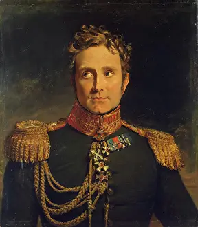 Aiguillette Prints: Portrait of Alexander F. Michaud de Beauretour (1771-1841)